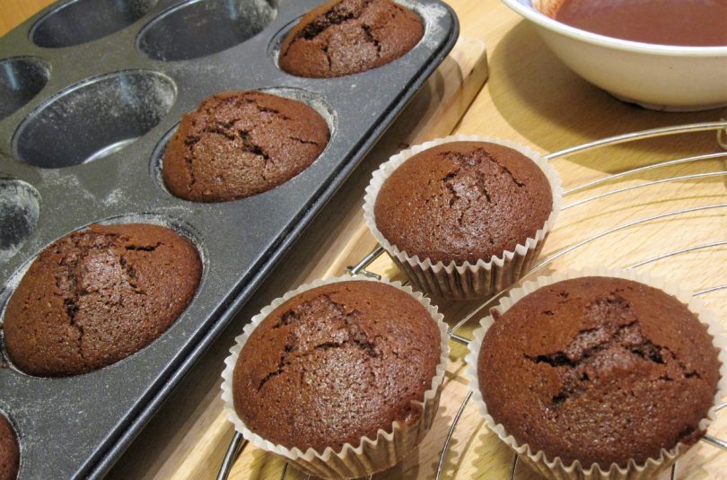 Muffin senza glutine al cacao